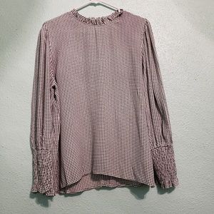 Zara Woman black and white blouse Size XL